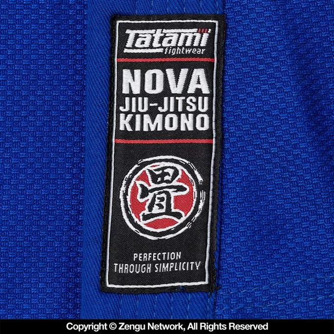 Tatami Fightwear Nova Basic Blue Jiu Jitsu Gi 7 Tatami Fightwear Nova Basic Blue Jiu Jitsu Gi - Image 5