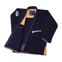 GAMENESS MEN'S LTD EDITION PEARL GI 2.0 NVY/GLD -Sports-Boxing & Martial Arts 04781 2