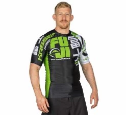 Fuji Kassen Short Sleeve Rashguard Green -Sports-Boxing & Martial Arts 24 1600x1600 a0d8204a f9a0 43cb 8bb9 2dc078ace374