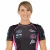Fuji XTR Extreme Women's Short Sleeve Rashguard Pink