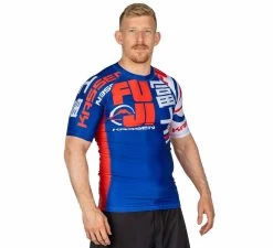 Fuji Kassen Short Sleeve Rashguard Blue -Sports-Boxing & Martial Arts 6 1600x1600 81e2169e de52 41ab b76a bb0249a25d43