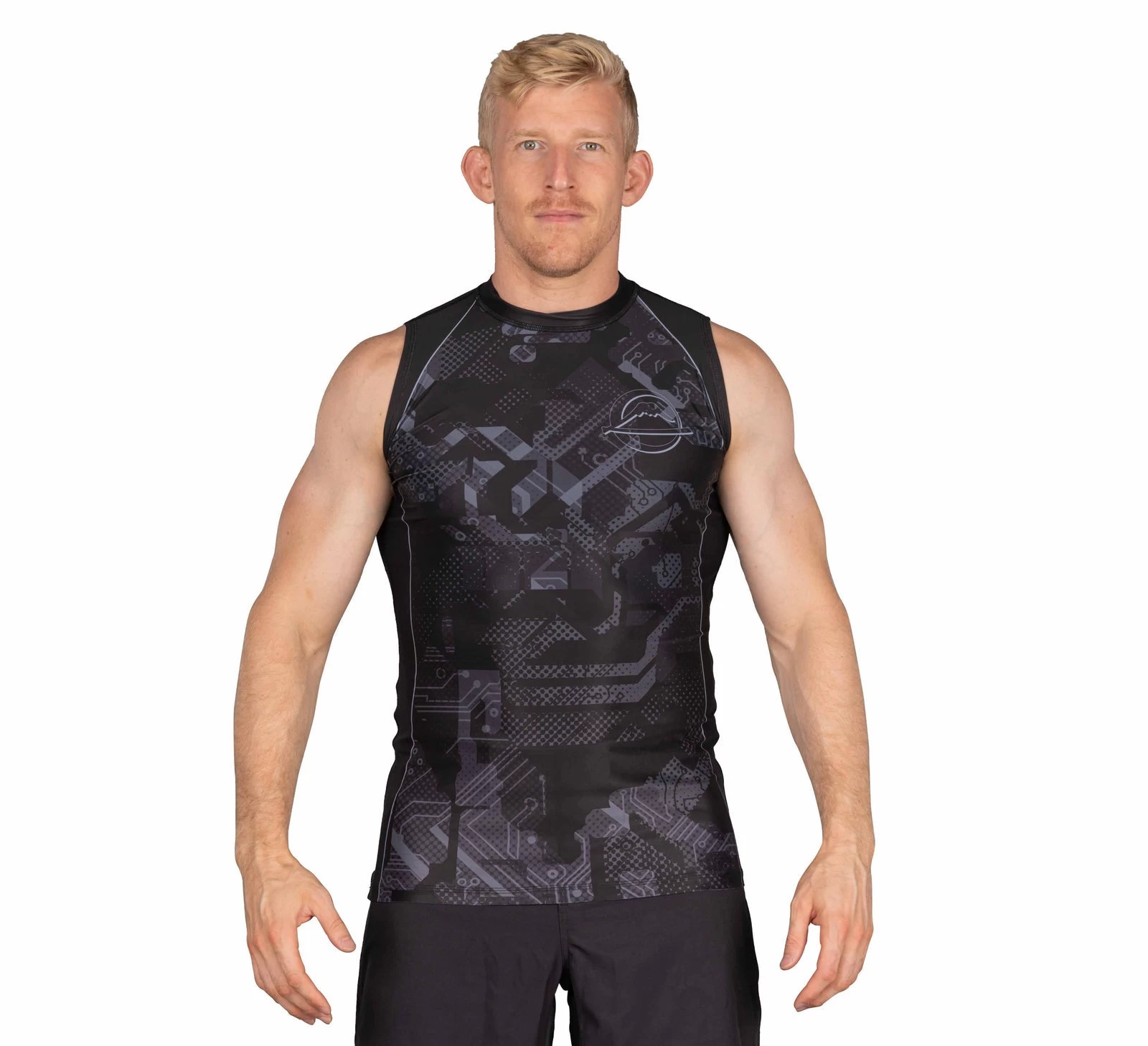 Fuji Matric Sleeveless Rashguard Black 3 Fuji Matric Sleeveless Rashguard Black