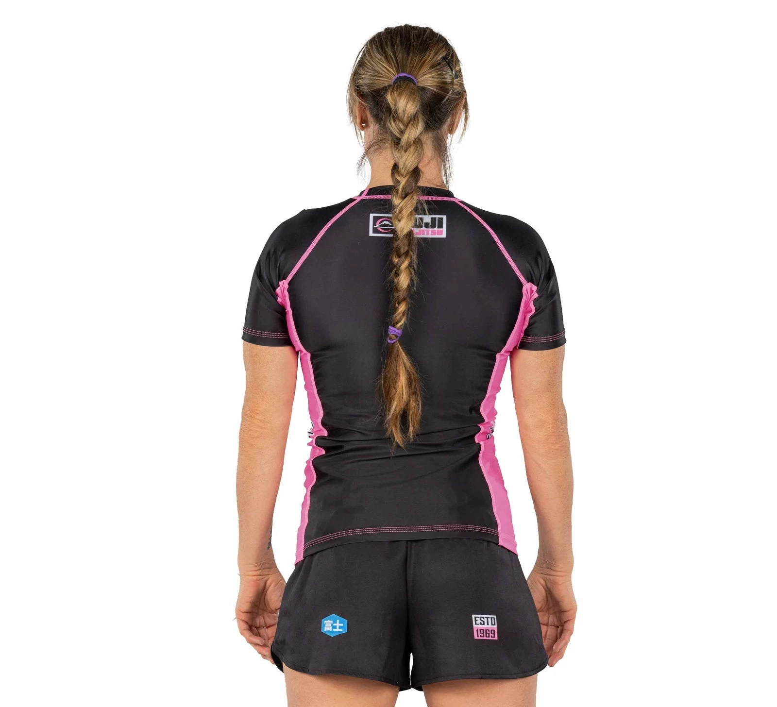 Fuji XTR Extreme Women's Short Sleeve Rashguard Pink 7 Fuji XTR Extreme Women's Short Sleeve Rashguard Pink - Image 5