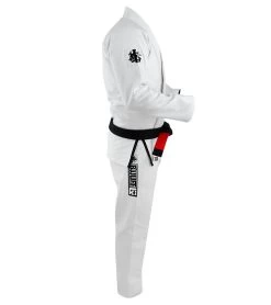 Combat Corner BJJ Life CompLite White BJJ GI -Sports-Boxing & Martial Arts BJJ LIFE CompLite WHITE GI RIGHT SIDE