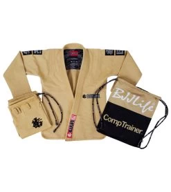 Combat Corner BJJ Life CompTrainer BJJ GI | Sand -Sports-Boxing & Martial Arts BJJ LIFE CompLite 2 SAND SET 60106