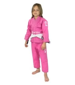 Combat Corner BJJ Life CompKid BJJ GI -Sports-Boxing & Martial Arts BJJ Life CompKid BJJ GI PINK ANGLE 06622