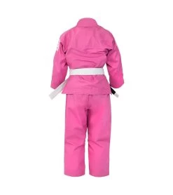 Combat Corner BJJ Life CompKid BJJ GI -Sports-Boxing & Martial Arts BJJ Life CompKid BJJ GI PINK BACK 16212
