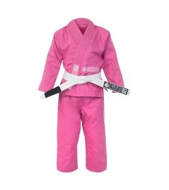 Combat Corner BJJ Life CompKid BJJ GI -Sports-Boxing & Martial Arts BJJ Life CompKid BJJ GI PINK FRONT 32626