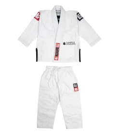 Combat Corner BJJ Life CompKid BJJ GI -Sports-Boxing & Martial Arts BJJ Life CompKid BJJ GI White MASTER 11146