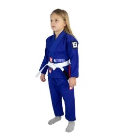 Combat Corner BJJ Life CompKid BJJ GI -Sports-Boxing & Martial Arts BJJ Life CompKid Youth Gi ROYAL BLUE ANGLE 1 46208