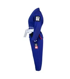 Combat Corner BJJ Life CompKid BJJ GI -Sports-Boxing & Martial Arts BJJ Life CompKid Youth Gi ROYAL BLUE LEFT 95456
