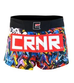 Combat Corner BOSS Fight Shorts Artist- Model 13 -Sports-Boxing & Martial Arts BOSS FIGHT SHORTS MODEL 13 ARTIST FRONT 600x675 1
