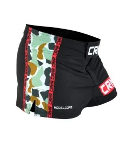 Combat Corner BOSS Fight Shorts Camo- Model 13 -Sports-Boxing & Martial Arts BOSS FIGHT SHORTS MODEL 13 CAMO RIGHT ACTION 600x675 1