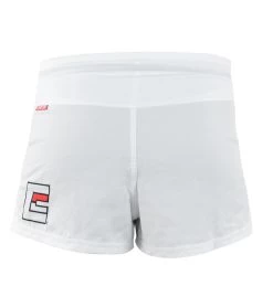 Combat Corner BOSS Fight Shorts White - Model 13 -Sports-Boxing & Martial Arts BOSS FIGHT SHORTS MODEL 13 WHITE BACK 22155.1568733778