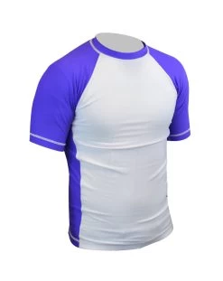 Combat Corner Purple Belt Rank Rash Guard