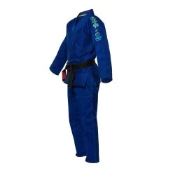 Fuji Blossom Kids Jiu Jitsu Gi -Sports-Boxing & Martial Arts Blue Blossom 1