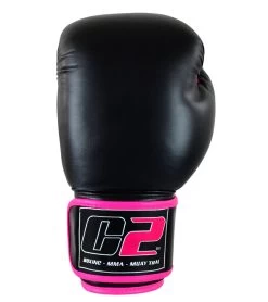 Combat Corner C2 Boxing Gloves W/ XtraFresh Blk/Pnk -Sports-Boxing & Martial Arts C2 Boxing Glove PINK top