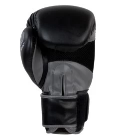 Combat Corner C2 Boxing Gloves W/ XtraFresh Blk/Gry -Sports-Boxing & Martial Arts C2 Boxing Glove GRAY and BLACK BACK 36785.1608569591