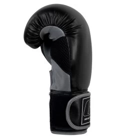 Combat Corner C2 Boxing Gloves W/ XtraFresh Blk/Gry -Sports-Boxing & Martial Arts C2 Boxing Glove GRAY and BLACK LEFT 63466.1608569598