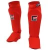 Combat Corner Slip On Elastic Shin Pads -Sports-Boxing & Martial Arts ClothShinRed1 1 67776.1570811468