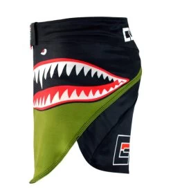 Combat Corner Supreme Hybrid Fight Shorts WarHawk -Sports-Boxing & Martial Arts Combat Corner WARHAWK Supreme Hybrid Shorts SIDE 600x675 1