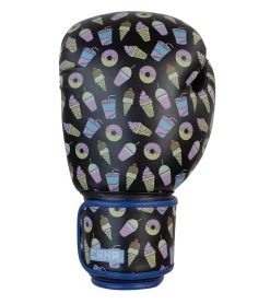 Combat Corner Donut N Treats LMTD Boxing Gloves W XtraFresh 16 Oz. -Sports-Boxing & Martial Arts Donut Boxing Gloves FRONT 97248.1602874985