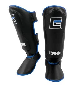 Combat Corner Elite Spar Shin Pad -Sports-Boxing & Martial Arts Elite Spar Shin Guards BLUE DUAL 63014.1568734298