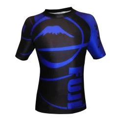 FUJI SPORTS FREESTYLE IBJJF RANKED RASHGUARD SHORT SLEEVE -Sports-Boxing & Martial Arts Fuji FreestyleRanked 4473 front 2 2