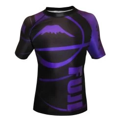 FUJI SPORTS FREESTYLE IBJJF RANKED RASHGUARD SHORT SLEEVE -Sports-Boxing & Martial Arts Fuji FreestyleRanked 4475 front 2 2