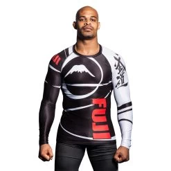 FUJI SPORTS FREESTYLE IBJJF RANKED RASHGUARD LONG SLEEVE -Sports-Boxing & Martial Arts Fuji FreestyleRanked 4478 branch 2 2