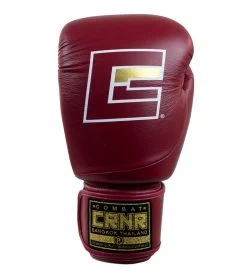 Combat Corner HMIT Boxing Gloves -Sports-Boxing & Martial Arts HMIT Boxing Gloves MAROON TOP 54717