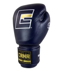 Combat Corner HMIT Boxing Gloves -Sports-Boxing & Martial Arts HMIT Boxing Gloves NAVY BLUE ANGLE 80921
