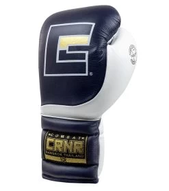 Combat Corner HMIT Lace Up Sparring Gloves Navy -Sports-Boxing & Martial Arts HMIT Lace Up SPARRING Gloves NAVY ANGLE 44253.1568733838
