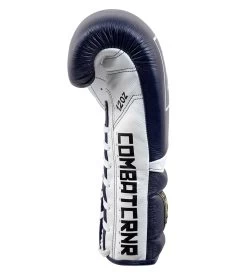 Combat Corner HMIT Lace Up Sparring Gloves Navy -Sports-Boxing & Martial Arts HMIT Lace Up SPARRING Gloves NAVY LEFT 42437.1568733838