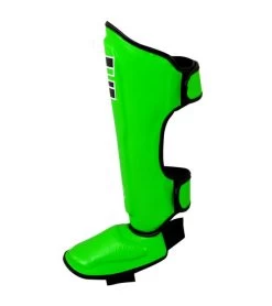 Combat Corner HMIT Shin Guards -Sports-Boxing & Martial Arts HMIT Shin Guards GREEN LEFT 600x675 1