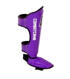 Combat Corner HMIT Shin Guards -Sports-Boxing & Martial Arts HMIT Shin Guards Purple RIGHT 600x675 1