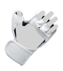 Combat Corner HMIT MMA Training Gloves White -Sports-Boxing & Martial Arts HMIT MMA Training Gloves ALL WHITE INSIDE 91652.1571263035