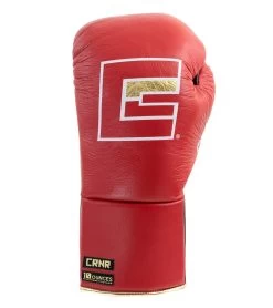 Combat Corner "Punchers" Professional Fight Gloves | Red -Sports-Boxing & Martial Arts HMIT Puncher Gloves RED FRONT 82137