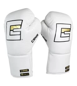 Combat Corner "Punchers" Professional Fight Gloves | White