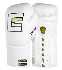 Combat Corner "Punchers" Professional Fight Gloves | White -Sports-Boxing & Martial Arts HMIT Puncher Gloves WHITE DUAL 72681