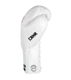 Combat Corner "Punchers" Professional Fight Gloves | White -Sports-Boxing & Martial Arts HMIT Puncher Gloves WHITE RIGHT 67857