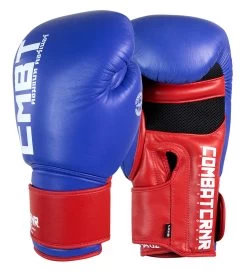 Combat Corner HMIT TrainAIR Boxing Gloves - RWB -Sports-Boxing & Martial Arts HMIT TrainAir Boxing Gloves RED BLUE DUAL 23720.1591742887