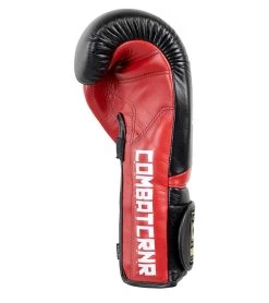Combat Corner HMIT Velcro Sparring Gloves Black/Red -Sports-Boxing & Martial Arts HMIT Velcro Sparring Gloves RED LEFT 56966