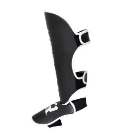 Combat Corner KRBON Shin Guards -Sports-Boxing & Martial Arts KRBON SHIN GUARDS BLACK and White LEFT 77741.1573059123