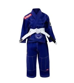 Combat Corner Kids BJJ GI -v6 - FREE WHITE BELT -Sports-Boxing & Martial Arts Kids Youth v6 Gi ROYAL BLUE FRONT 66116 cb58f4c6 f857 4886 b8cc e599d15c7c90