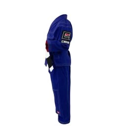 Combat Corner Kids BJJ GI -v6 - FREE WHITE BELT -Sports-Boxing & Martial Arts Kids Youth v6 Gi ROYAL BLUE LEFT 69051 c91254c7 c194 4ef3 9de4 3c3633e94e5c