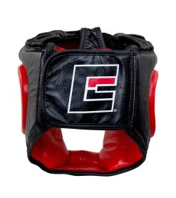 Combat Corner Pro Sparring Full Coverage Head Gear -Sports-Boxing & Martial Arts Pro Sparring Full Coverage Headgear Red BACK 21273.1582831260