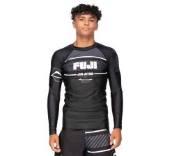 Fuji Freestyle 2.0 Long Sleeve Ranked Rashguard Black - ADULT SIZES