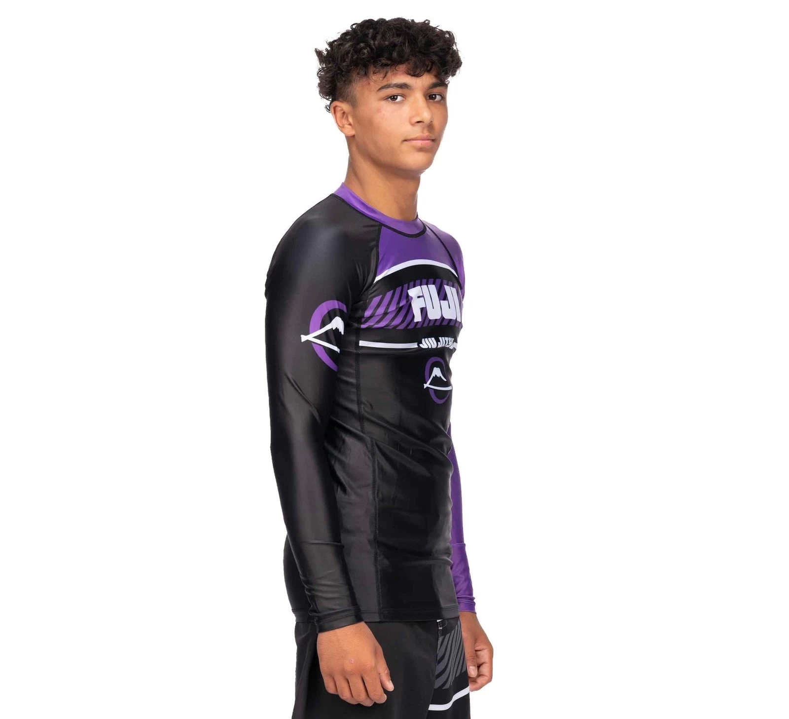 Fuji Freestyle 2.0 Long Sleeve Ranked Rashguard Purple - ADULT SIZES - Image 6
