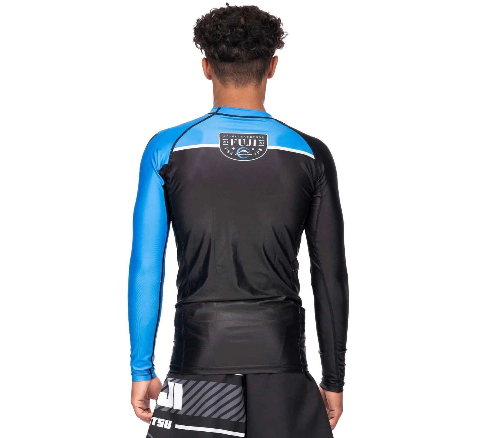 Fuji Freestyle 2.0 Long Sleeve Ranked Rashguard Blue - ADULT SIZES - Image 4
